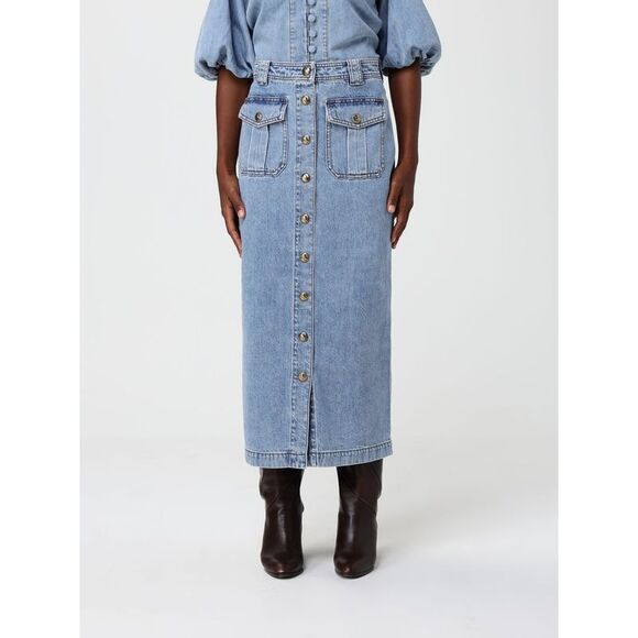 Zimmermann Skirt Woman Blue